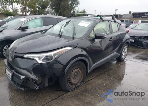 2019 Toyota C-Hr Le z USA, uszkodzony, nr VIN JTNKHMBX3K1044604